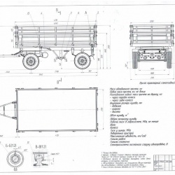 Tractors trailer 2PTS-4 - 1